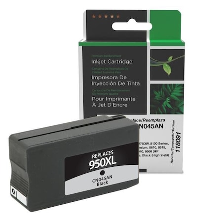 Clover Imaging Group Imaging Remanufactured High Yield Black Ink Cartridge 118091